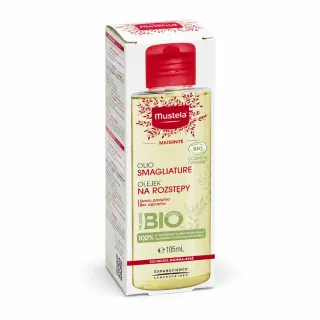 Mustela Huile Vergetures certifiée BIO Grossesse 105 ml face avant