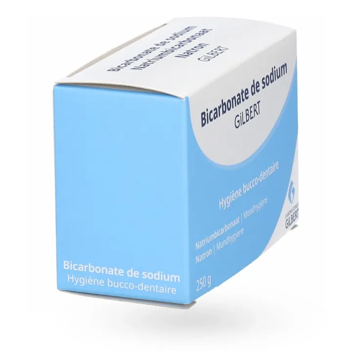 Bicarbonate de Sodium Gilbert 250 g – Hygiène dentaire