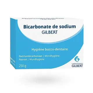Bicarbonate de sodium Gilbert 250 g face avant