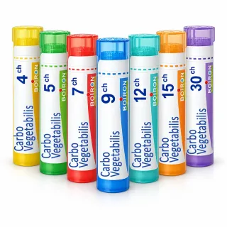 Carbo Vegetabilis Boiron - Tubes granules