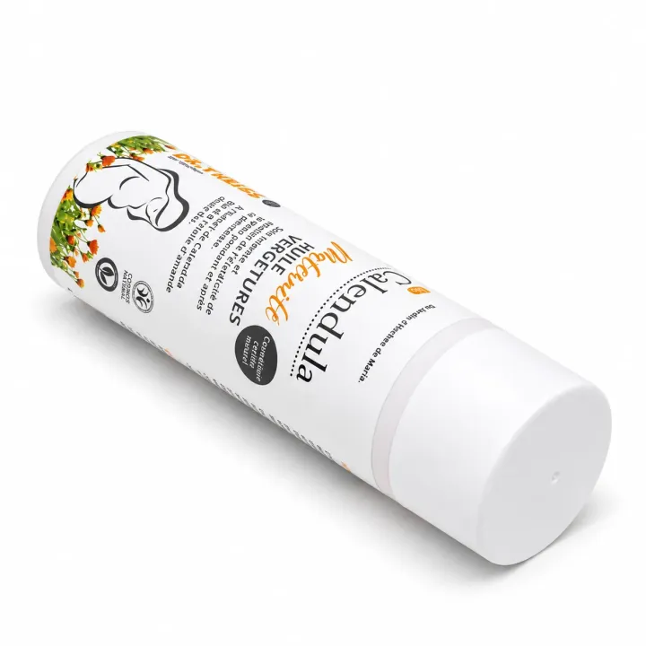 Dr Theiss Bio Calendula huile vergetures maternité 200 ml couché
