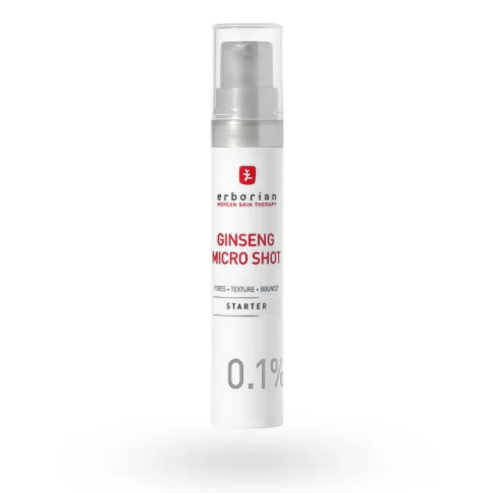 Erborian Sérum Ginseng Micro Shot Starter spicules 0.1% 10 ml