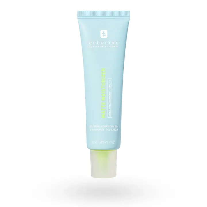 Erborian Matte Moisturizer crème hydratation 24H effet matifiant 50 ml tube
