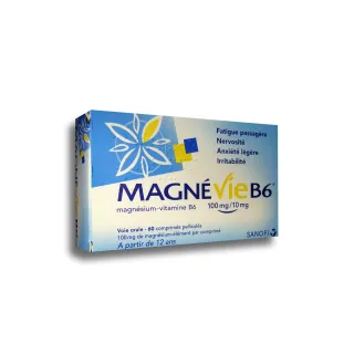 Magnévie B6 100 mg/10 mg Magnévie B6 100 mg/10 mg