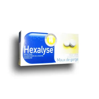 Hexalyse maux de gorge comprimé citron