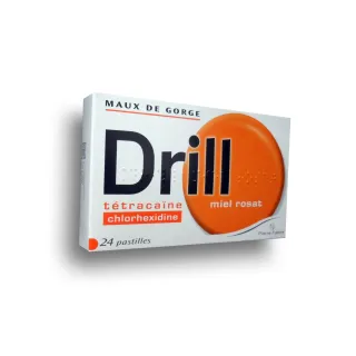 Pastilles Drill Miel Rosat