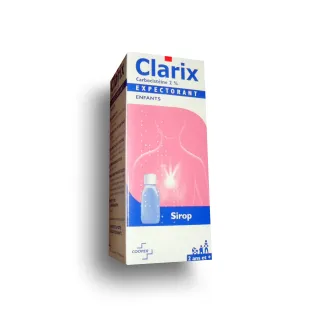 Clarix expectorant sirop enfant 150 ml