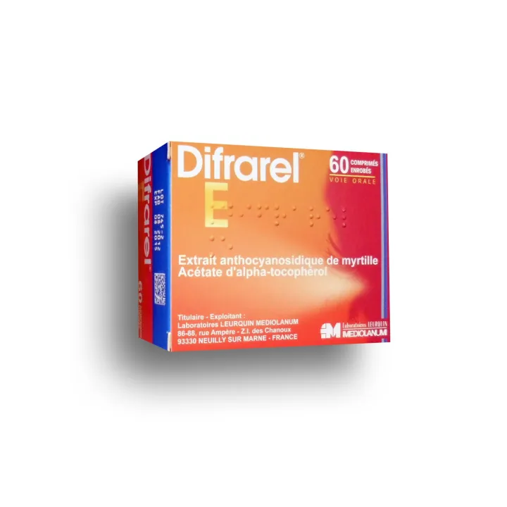 Difrarel E comprimés