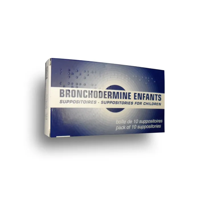 Bronchodermine Enfant 10 suppositoires