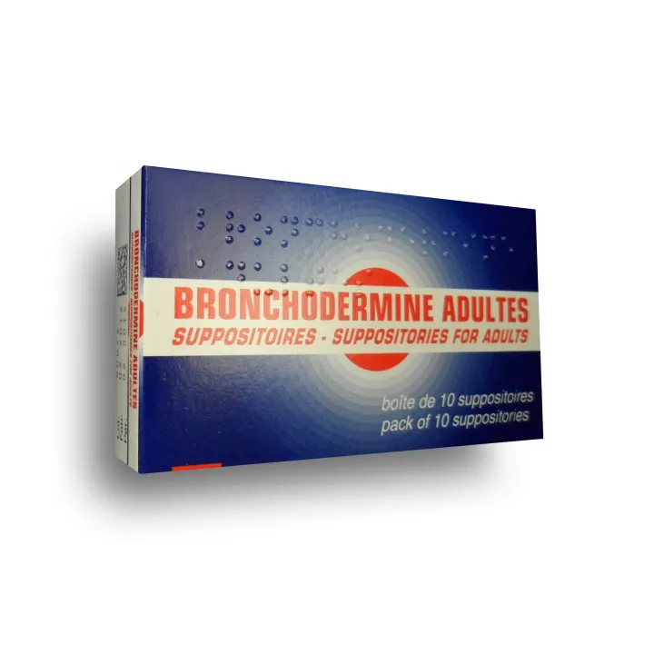 Bronchodermine adulte 10 suppositoires