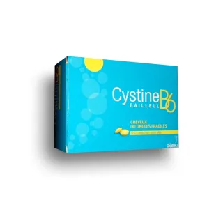 Cystine B6 bailleul cheveux fragilisés - Boite de 60 ou 120 comprimés