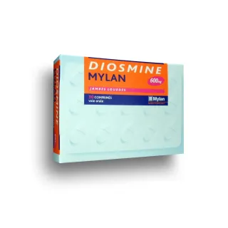 Diosmine 600 mg Mylan jambes lourdes