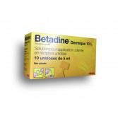 Bétadine dermique 10% - 10 unidoses