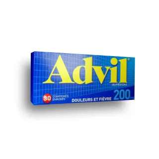 Advil 200 mg boite de 30 comprimés