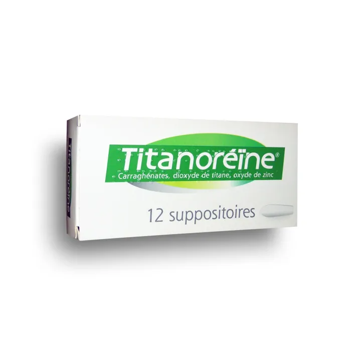 Titanoreine 12 suppositoires 