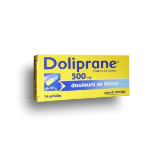 Doliprane 500 mg paracétamol gélule boite de 16