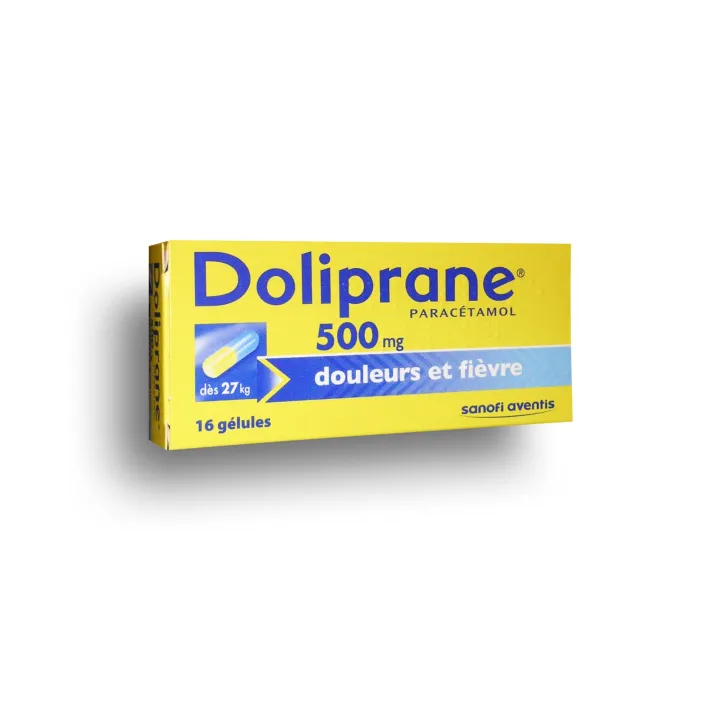 Doliprane 500 mg paracétamol gélule boite de 16