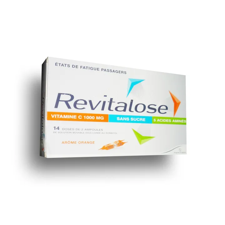 Revitalose sans sucre fatigue passagère