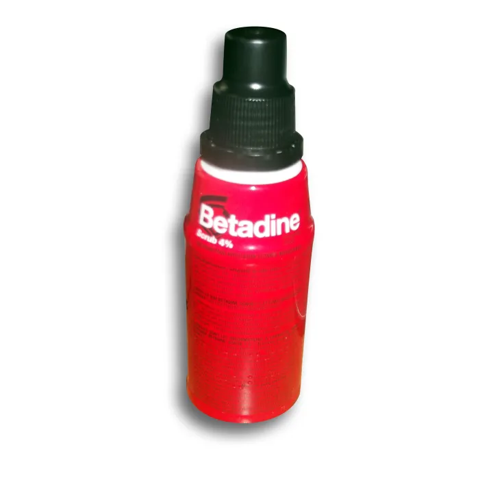Betadine scrub 4% de solution pour application cutanée 