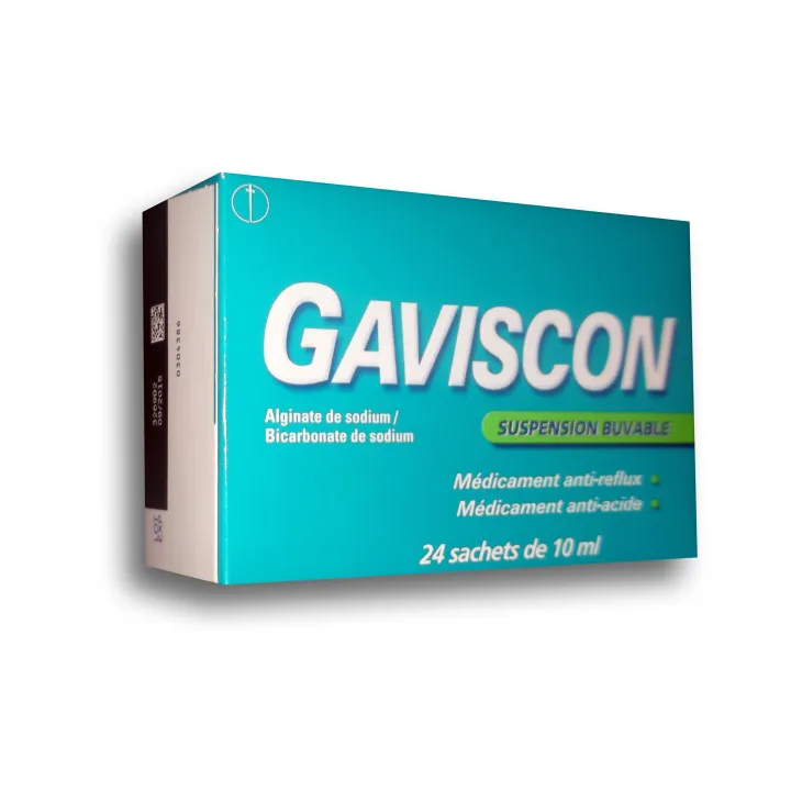 Gaviscon suspension buvable en boite de 24 sachets