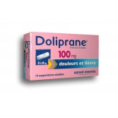 Doliprane 100 mg paracétamol - Suppositoire