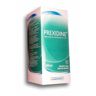 Prexidine bain de bouche solution - Flacon de 200 ml