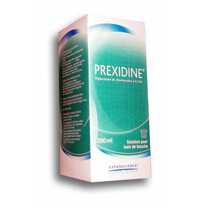 Prexidine bain de bouche solution - Flacon de 200 ml