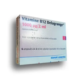 Vitamine B12 Delagrange 1000 ug/2ml