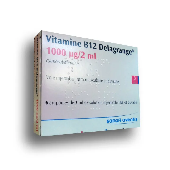 Vitamine B12 Delagrange 1000 ug/2ml