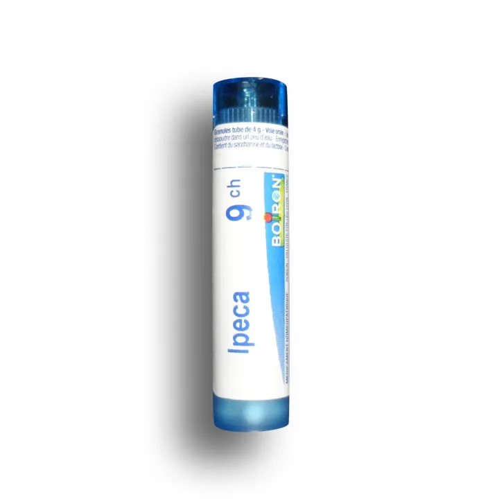 Ipeca Boiron tubes granules et doses - 4 CH 5 CH 7 CH 9 CH 12 CH 15 CH 30 CH