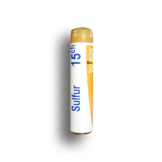 Sulfur Boiron tube granules et doses -  4 CH 5 CH 7 CH 9 CH 12 CH 15 CH 30 CH