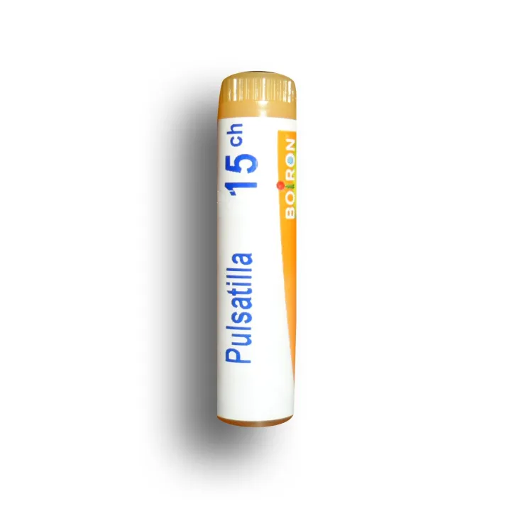 Pulsatilla Boiron tube granules et doses - 4 CH 5 CH 7 CH 9 CH 12 CH 15 CH 30 CH