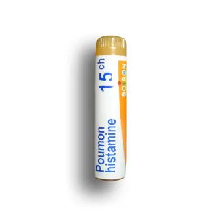 Poumon histamine Boiron tube granules et doses - 4 CH 5 CH 7 CH 9 CH 12 CH 15 CH 30 CH