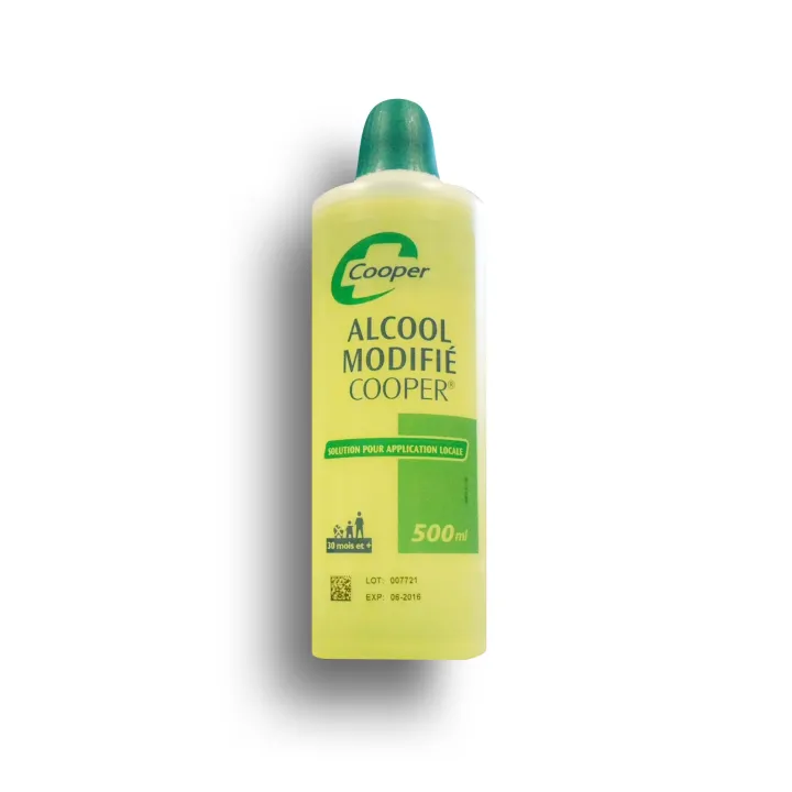 Alcool modifié 500ml de solution pour application locale
