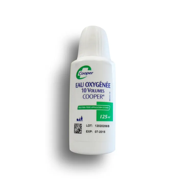 Eau oxygénée Cooper flacon de 125 ml