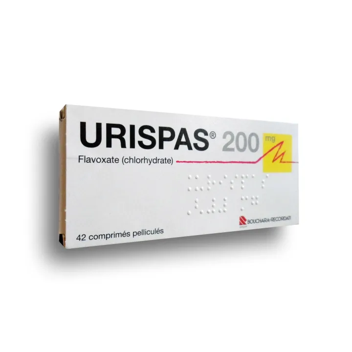 Urispas 200 mg en boite de 42 comprimés pelliculés
