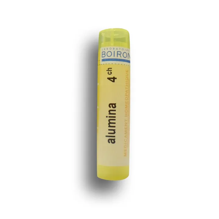 Alumina Boiron tubes granules - 4 CH 5 CH 7 CH 9 CH 15 CH.
