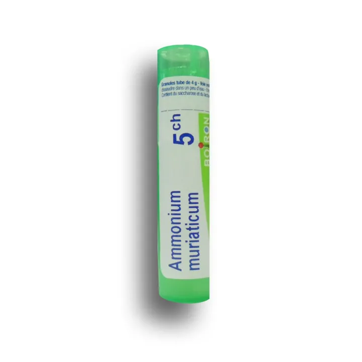 Ammonium muriaticum Boiron tubes granules - 5 CH 9 CH
