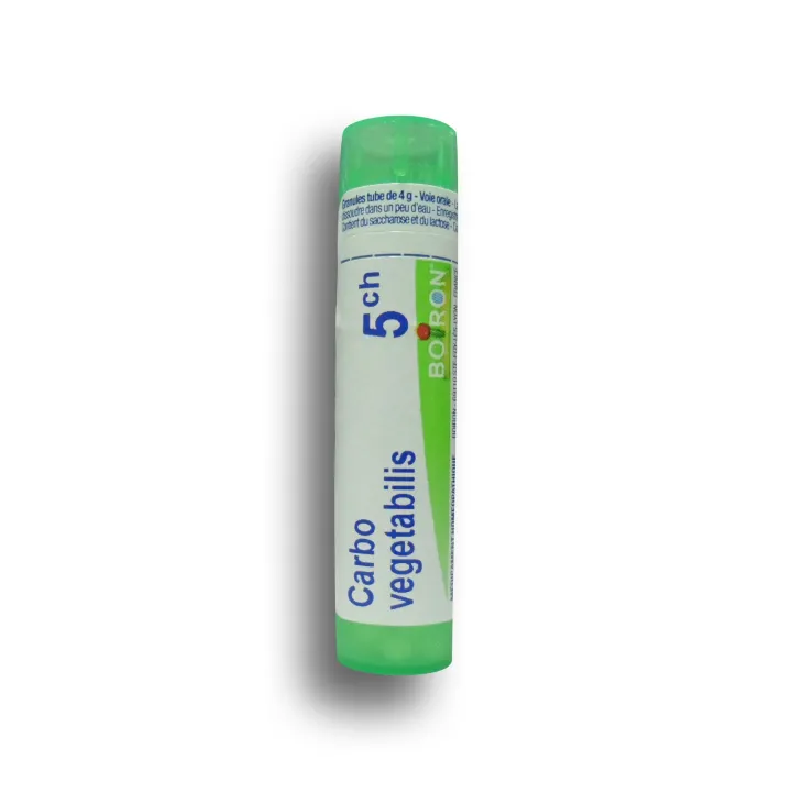 Carbo Vegetabilis Boiron tubes granules et doses - 4 CH 5 CH  7 CH 9 CH 12 CH 15 CH 30 CH