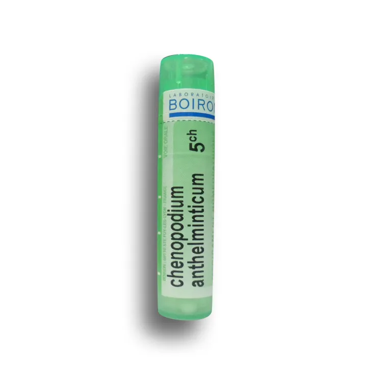 Chenopodium Anthelminticum Boiron tubes granules et doses - 4 CH 5 CH  7 CH 9 CH 12 CH 15 CH 30 CH