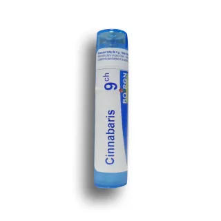 Cinnabaris Boiron tubes granules et doses - 4 CH 5 CH 7 CH 9 CH 12 CH 15 CH 30 CH