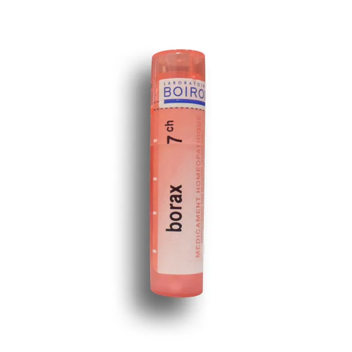 Borax Boiron tubes granules et doses - 7 CH 9 CH 15 CH 30 CH