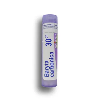 Baryta Carbonica Boiron tubes granules et doses - 4 CH 5 CH  7 CH 9 CH 12 CH 15 CH 30 CH
