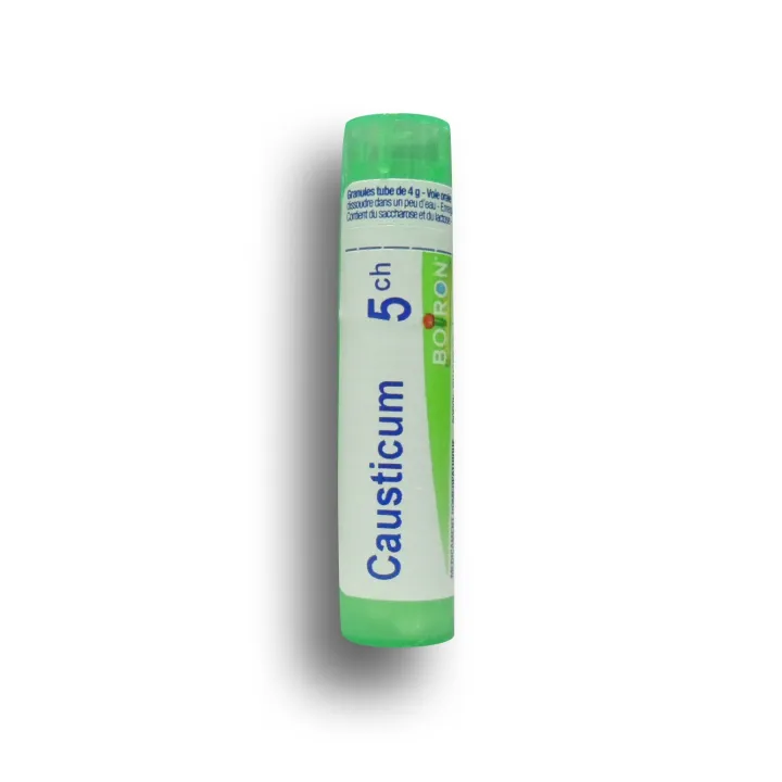 Causticum Boiron tubes granules et doses - 4 CH 5 CH  7 CH 9 CH 12 CH 15 CH 30 CH
