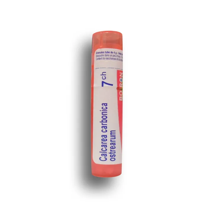 Calcarea carbonica ostrearum Boiron tubes granules et doses - 4 CH 5 CH 7 CH 9 CH 12 CH 15 CH 30 CH