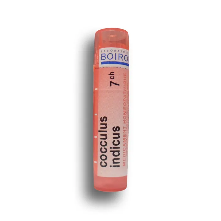 Cocculus Indicus Boiron tubes granules et doses - 4 CH 5 CH  7 CH 9 CH 12 CH 15 CH 30 CH