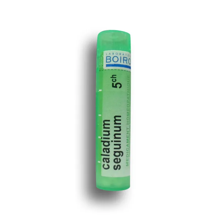 Caladium Seguinum Boiron tubes granules et doses - 4 CH 5 CH  7 CH 9 CH 12 CH 15 CH 30 CH