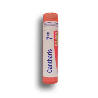 Cantharis Boiron tubes granules et doses - 4 CH 5 CH  7 CH 9 CH 12 CH 15 CH 30 CH