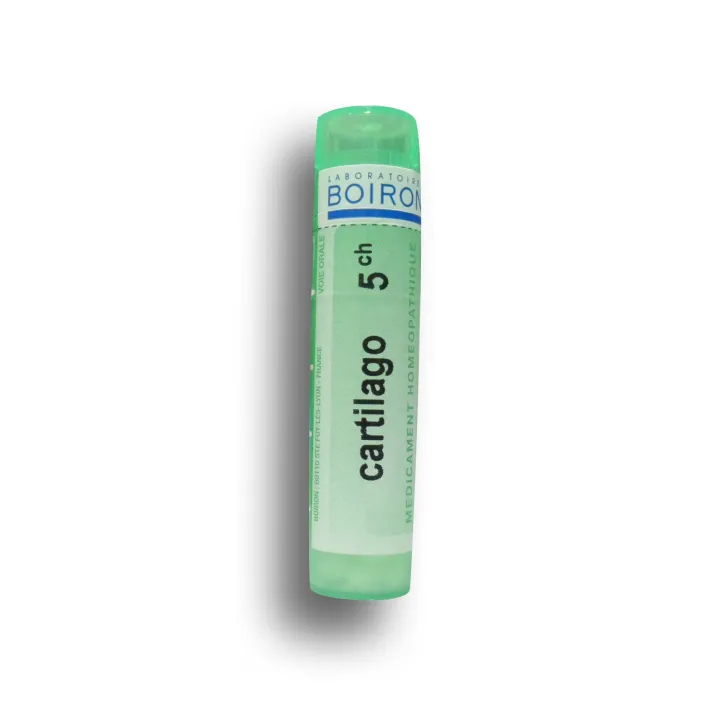 Cartilago Boiron tubes granules et doses - 4 CH 5 CH 7 CH 9 CH 12 CH 15 CH 30 CH