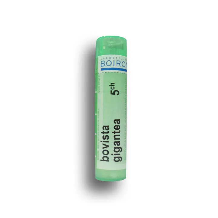 Bovista gigantea Boiron tubes granules et doses - 4 CH 5 CH 7 CH 9 CH 12 CH 15 CH 30 CH